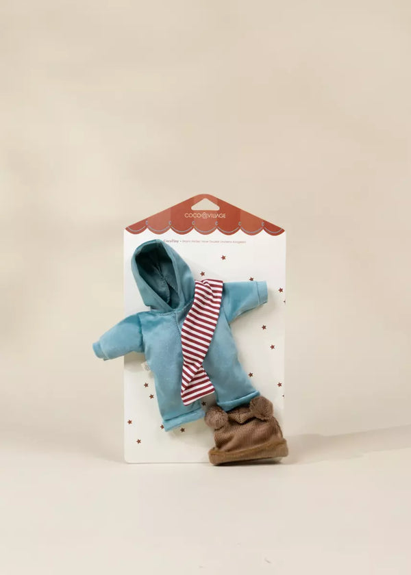CocoTiny 10" (26 cm) Baby Play Doll Clothing Set – Warm Winter