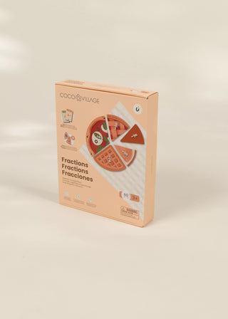 Jeu éducatif magnétique des fractions