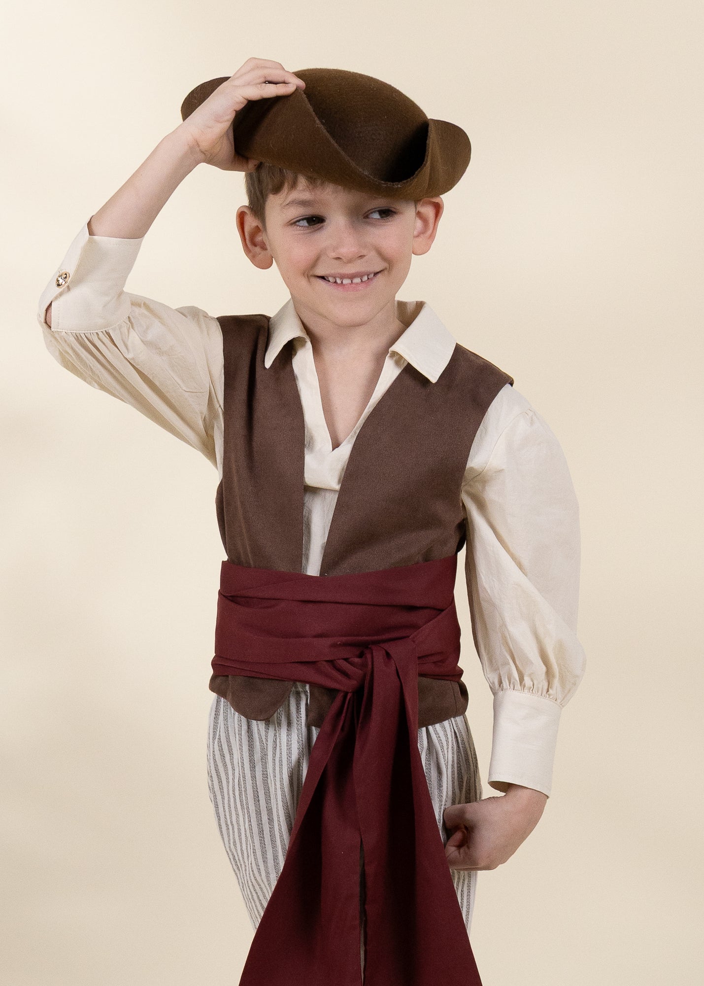 Costume de pirate avec chapeau