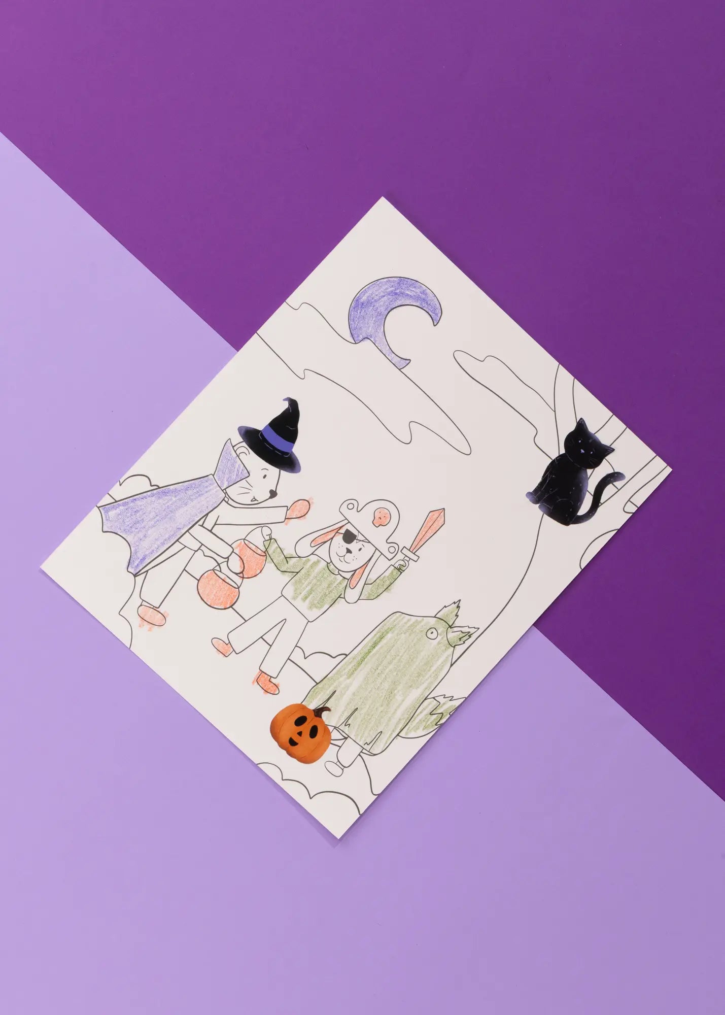 Boîte d’activités créatives d'Halloween – 6 activités