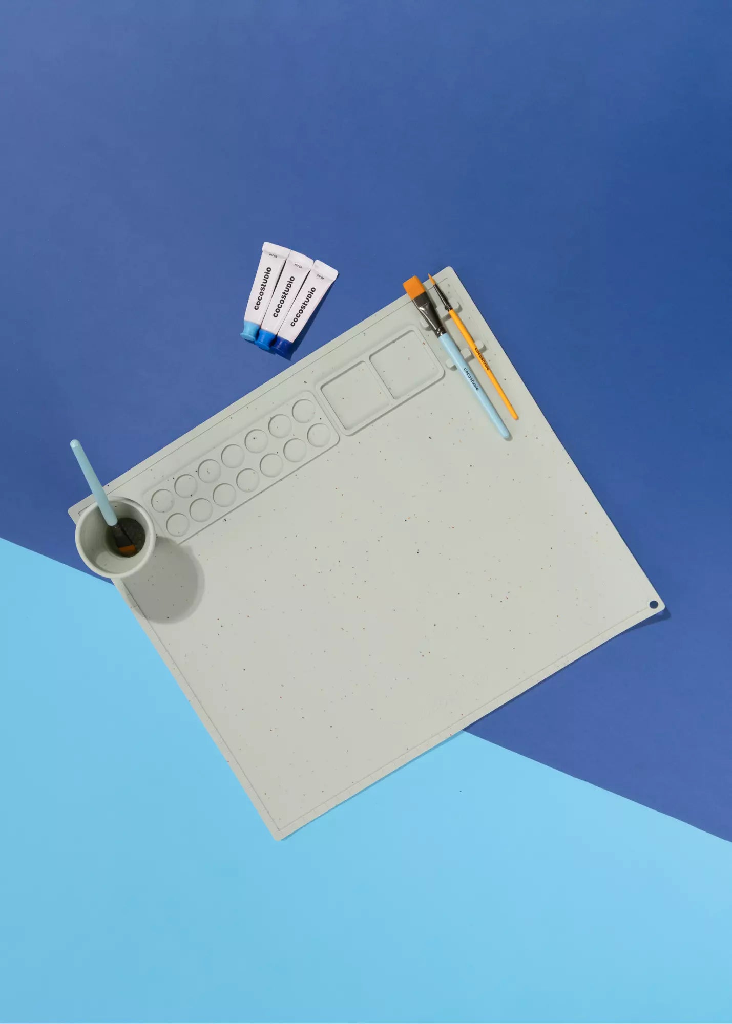 Art & Painting Silicone Placemat Seafoam