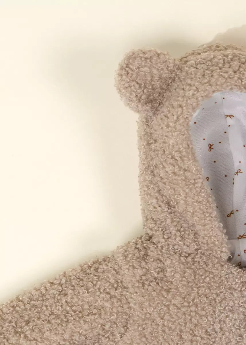 Ensemble pour poupée bébé CocoBaby 18" (46 cm) – Grenouillère ours en peluche