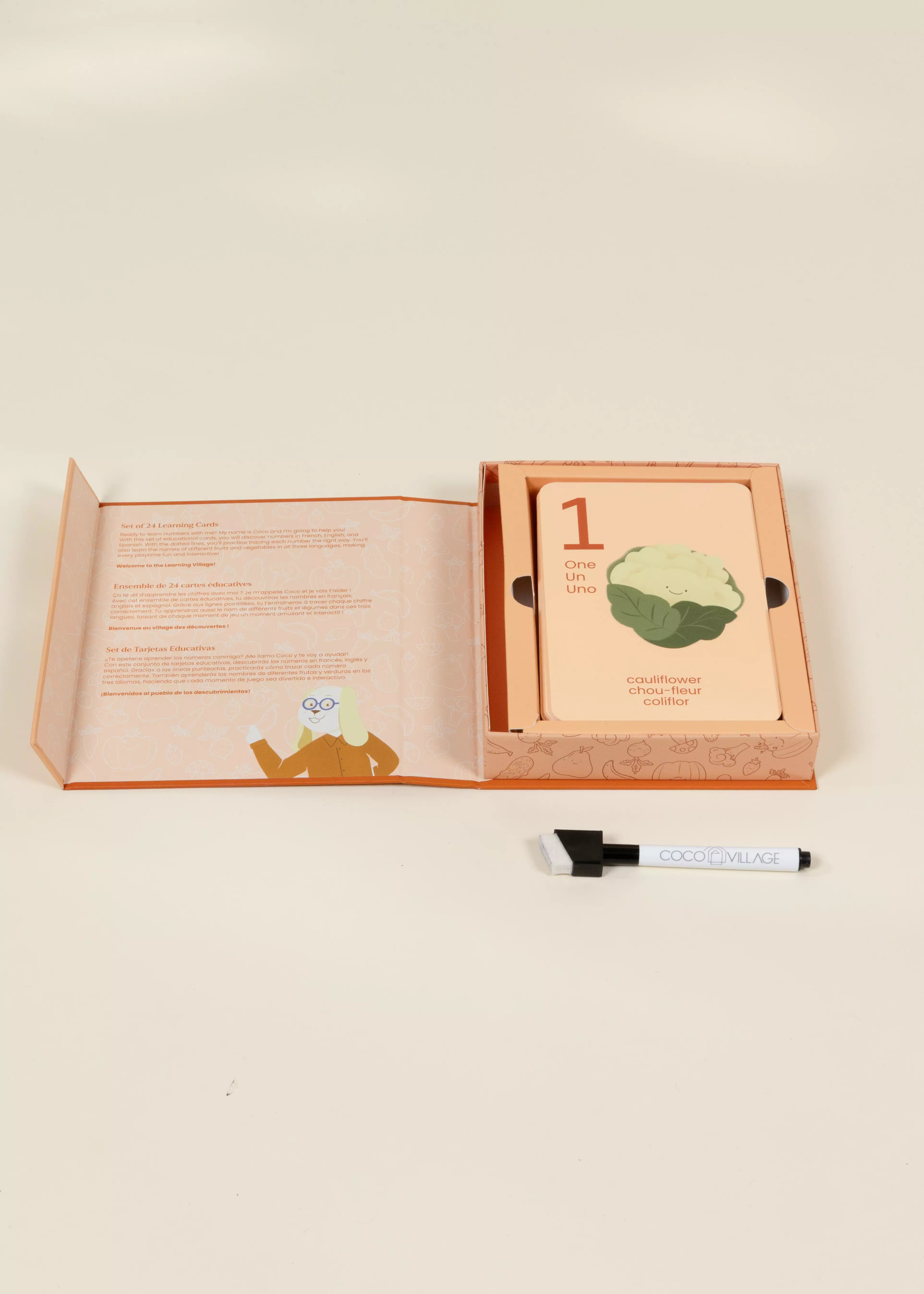 Image of Ensemble de 24 cartes éducatives – Les nombres