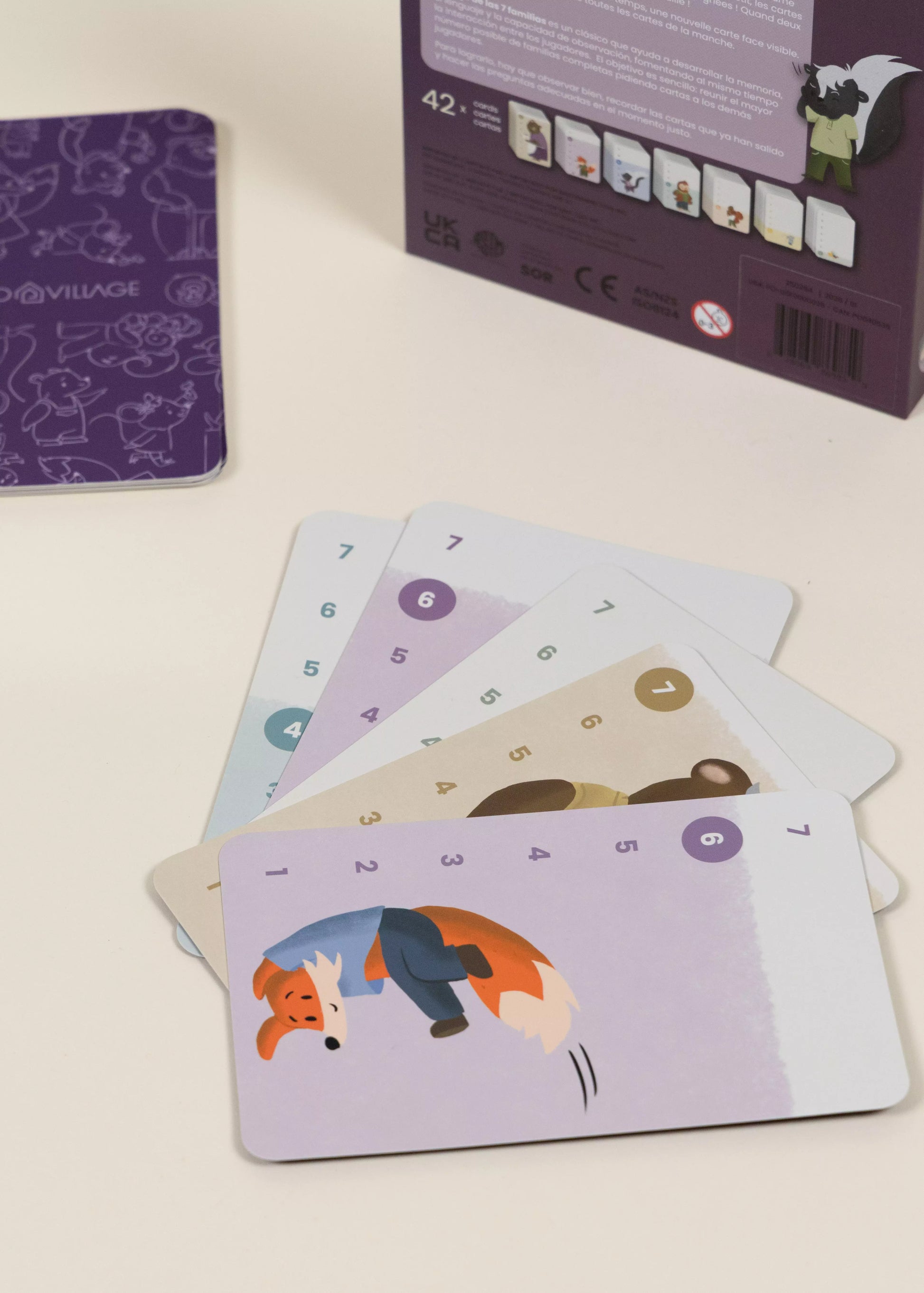 Jeu de cartes - La Bataille (42 cartes)