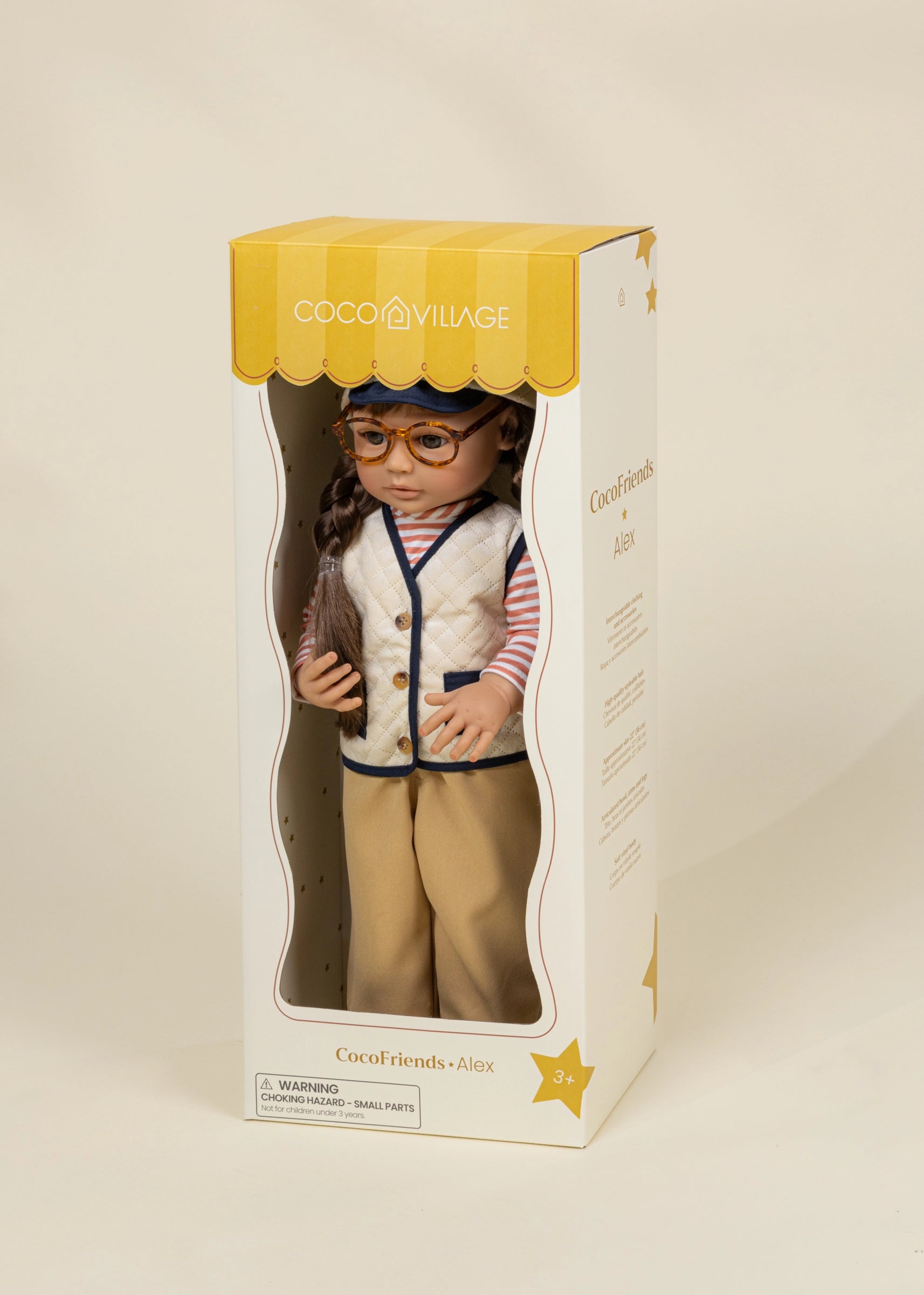 CocoFriends Alex – Poupée enfant 22" (56 cm)