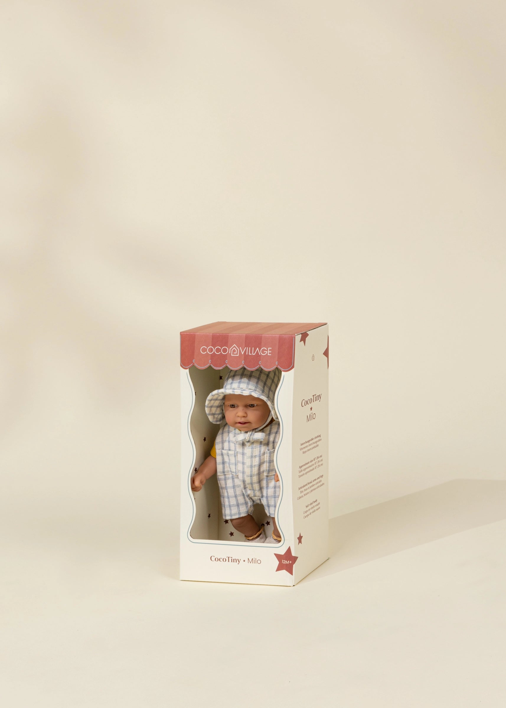 CocoTiny Milo – 10" (26 cm) Baby Play Doll