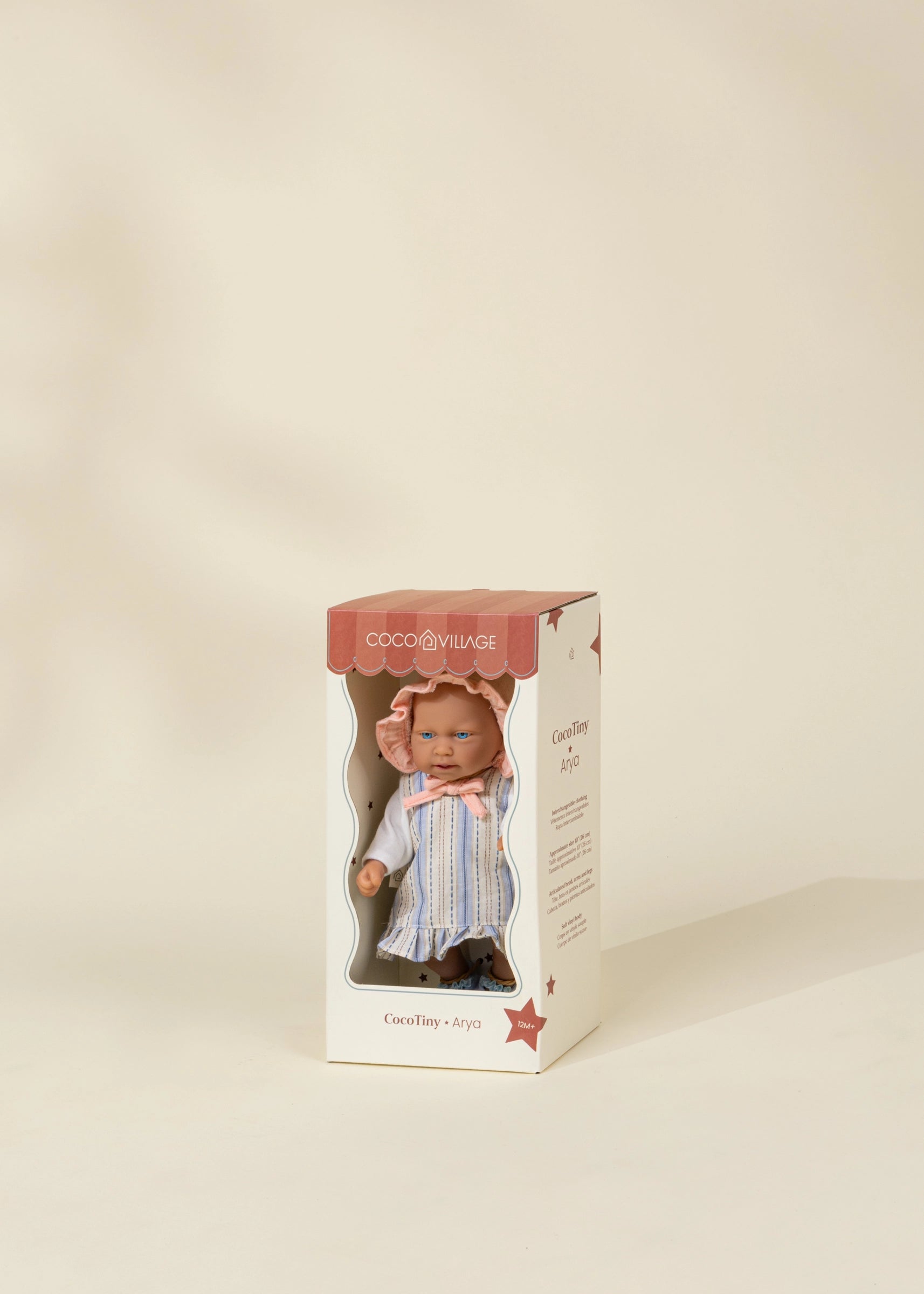 CocoTiny Arya – 10" (26 cm) Baby Play Doll