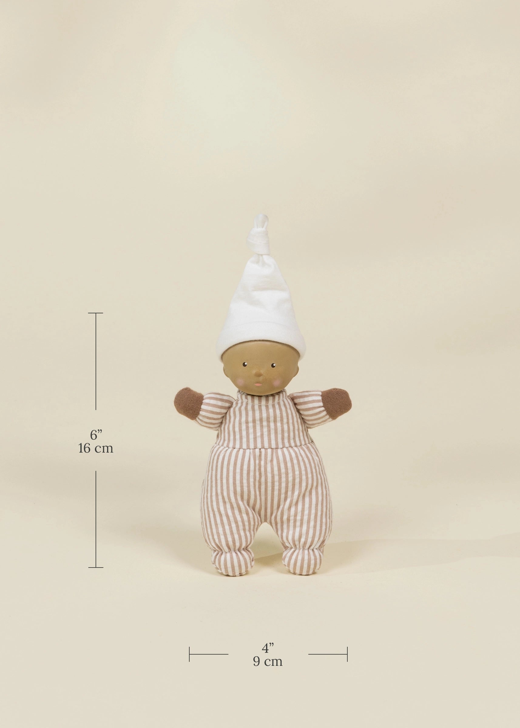 CocoMini - Arlo - Natural Rubber Baby Play Doll