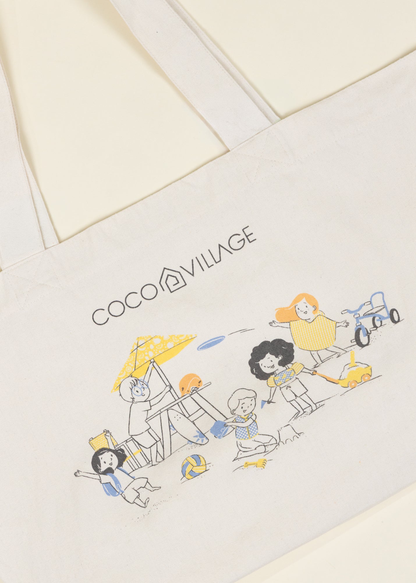 Sac fourre-tout de magasinage – Souvenirs d'une journée à la plage