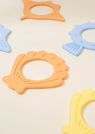 Ensemble de 6 anneaux de plongée en silicone pour la piscine - Océan