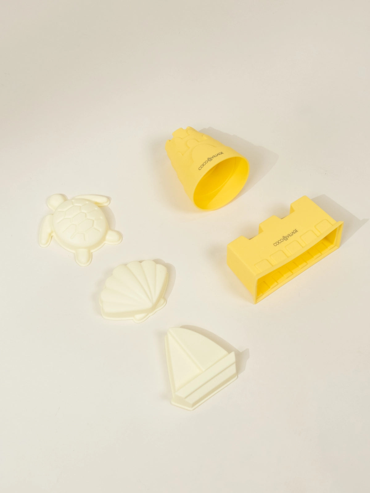 Set of 5 Silicone Sand Moulds For The Beach - Ocean