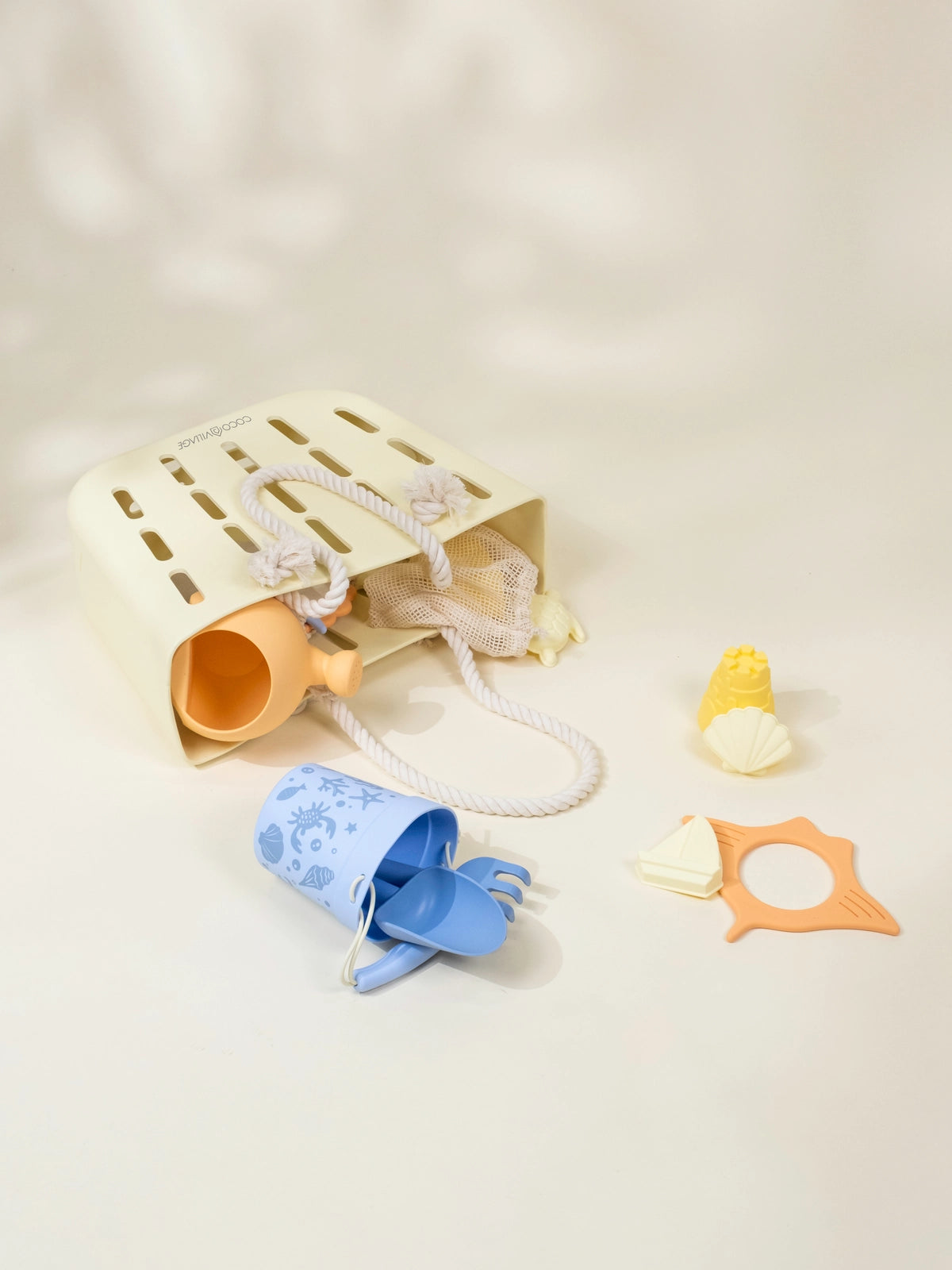 Image of Set of 6 Silicone Diving Rings Pool Toys - Ocean