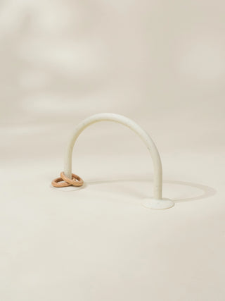 Jouet de Succion en Silicone avec Anneaux en Bois – Collection Pottery 