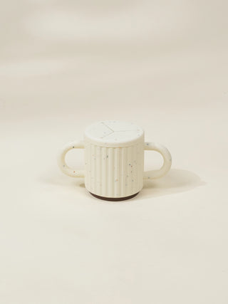 Tasse à collation en silicone avec poignées – Collection Pottery 