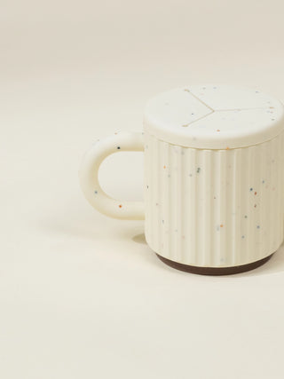 Tasse à collation en silicone avec poignées – Collection Pottery 
