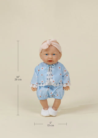 CocoTiny Ella – 10" (26 cm) Baby Play Doll