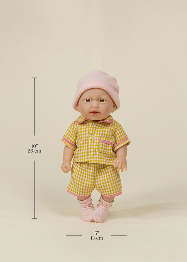 CocoTiny Lou – 10" (26 cm) Baby Play Doll