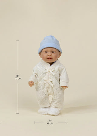 CocoTiny Sacha – Poupée bébé 10" (26 cm)