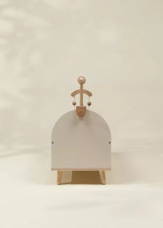 Lit de bébé en bois pour poupées avec accessoires 