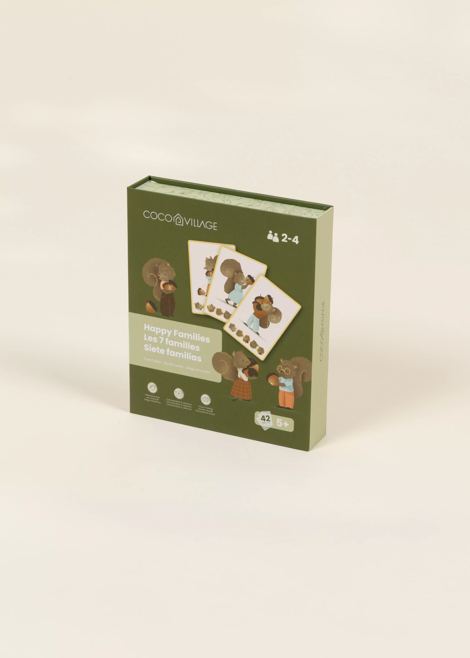 Jeu de cartes - Les 7 familles (42 cartes)
