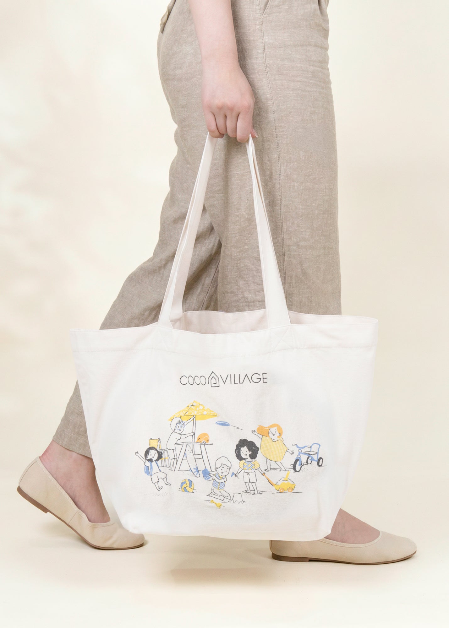 Image of Sac fourre-tout de magasinage – Souvenirs d'une journée à la plage