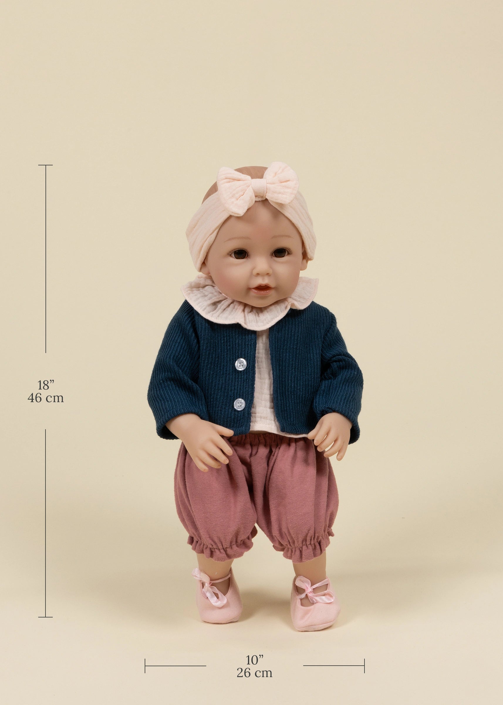 CocoBaby Emma – Poupée bébé 18" (46 cm)