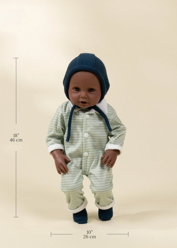 CocoBaby Riley – 18" (46 cm) Baby Play Doll