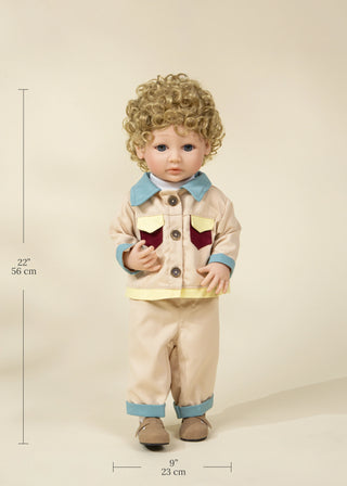 CocoFriends Timothy – 22" (56 cm) Kids Play Doll