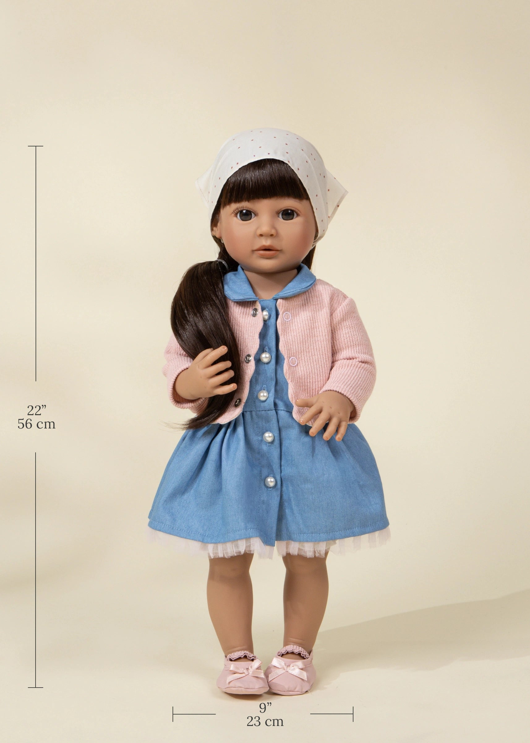 CocoFriends Nina – Poupée enfant 22" (56 cm)