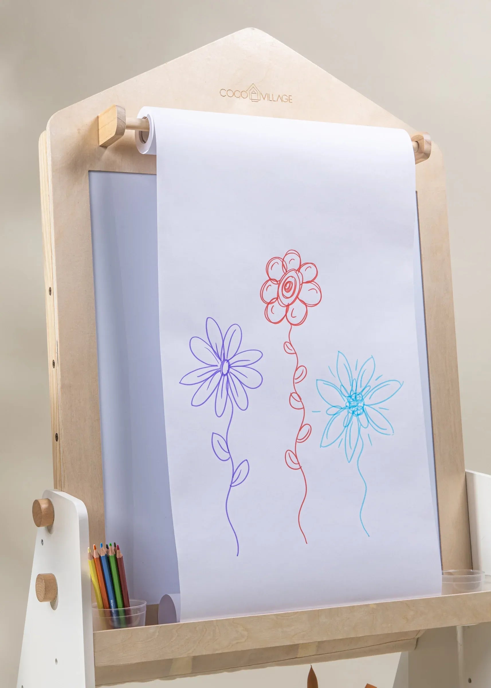 Image of Chevalet d'art en bois