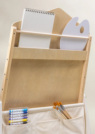Chevalet d'art en bois