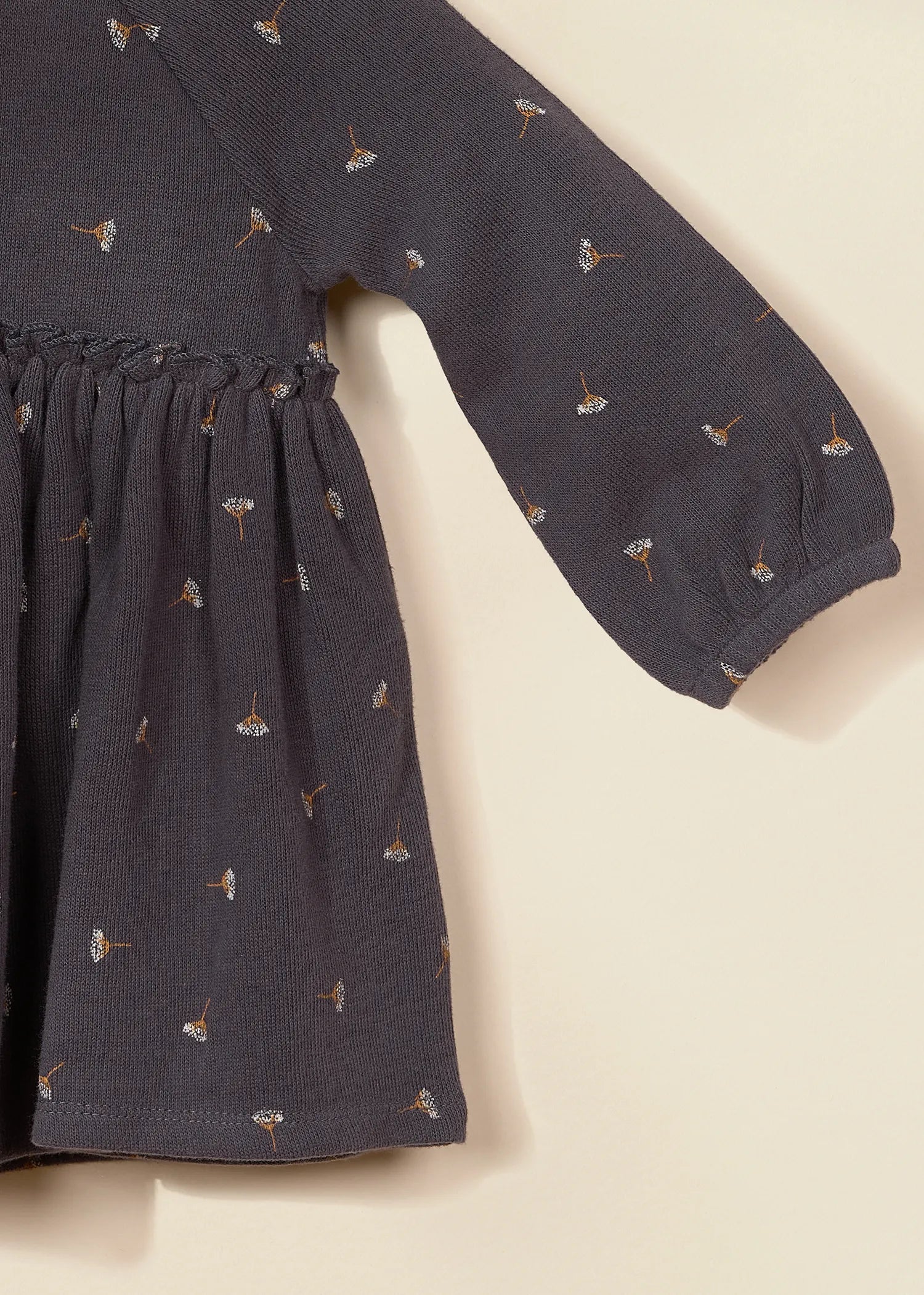 Image of Empire Waist Dress Obsidian 0-3m