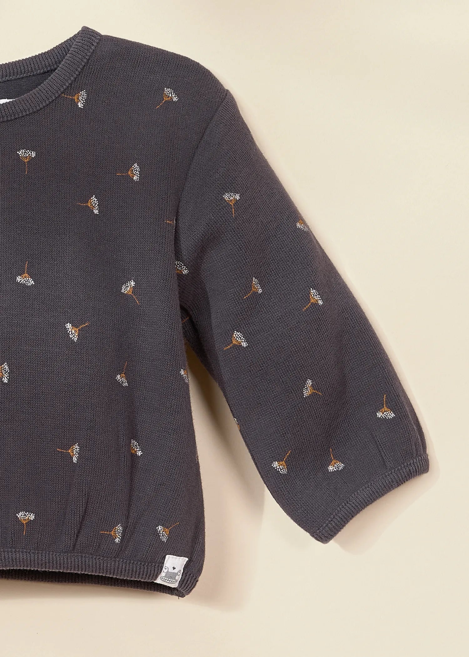 Image of Crew Graphic Top White 0-3m