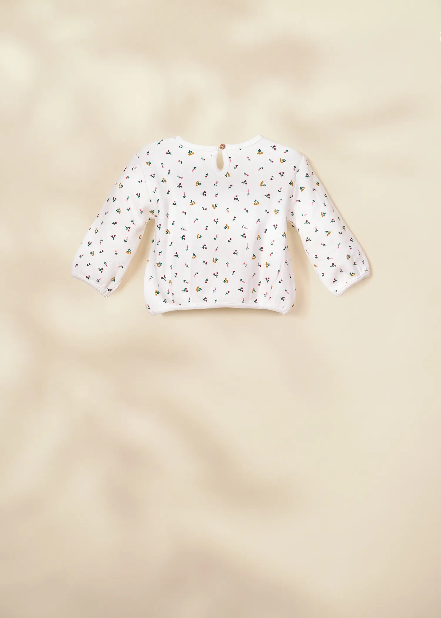 Image of Crew Graphic Top White 0-3m