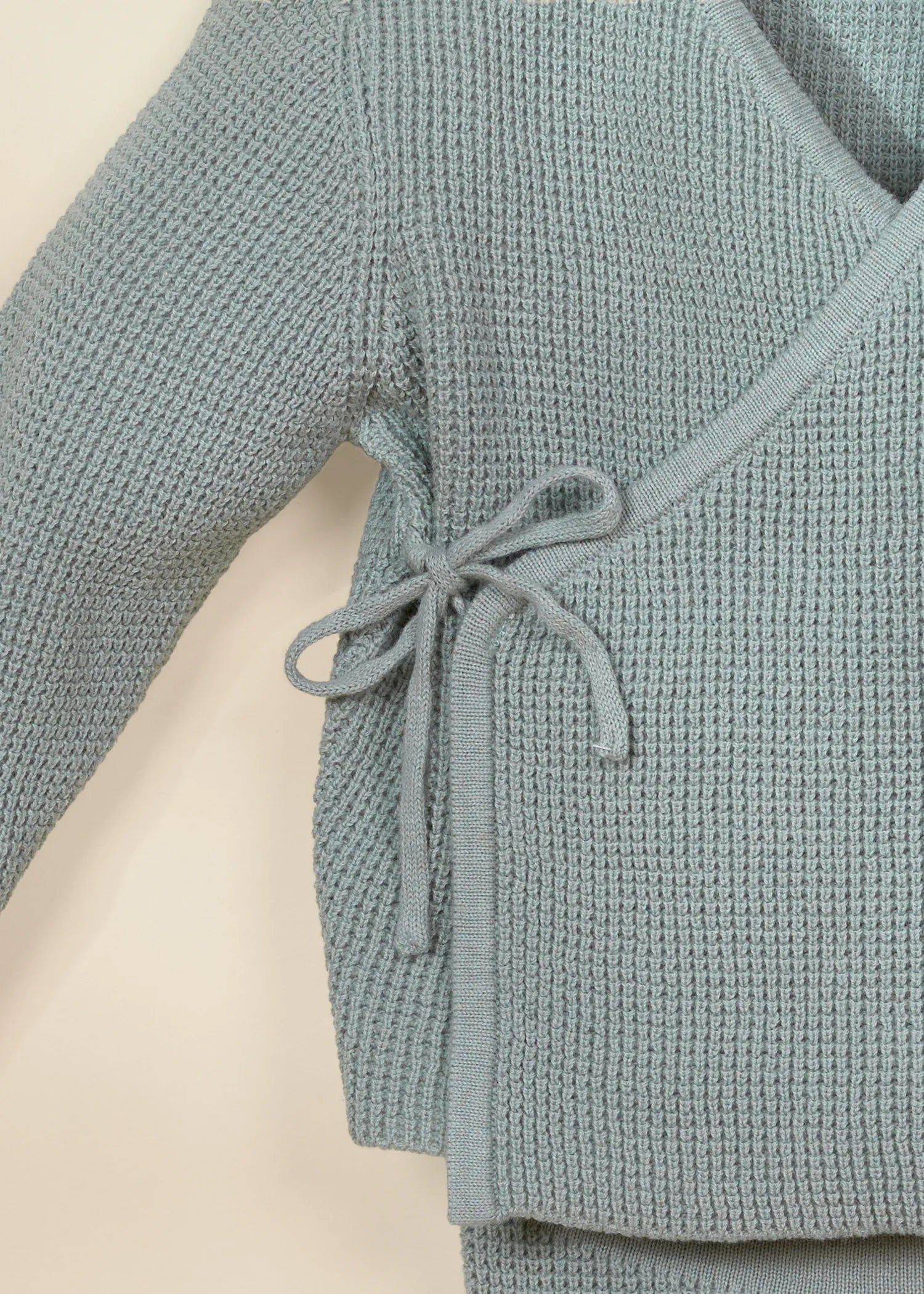 Image of Ensemble gaufré 2 pièces pour nouveau-né