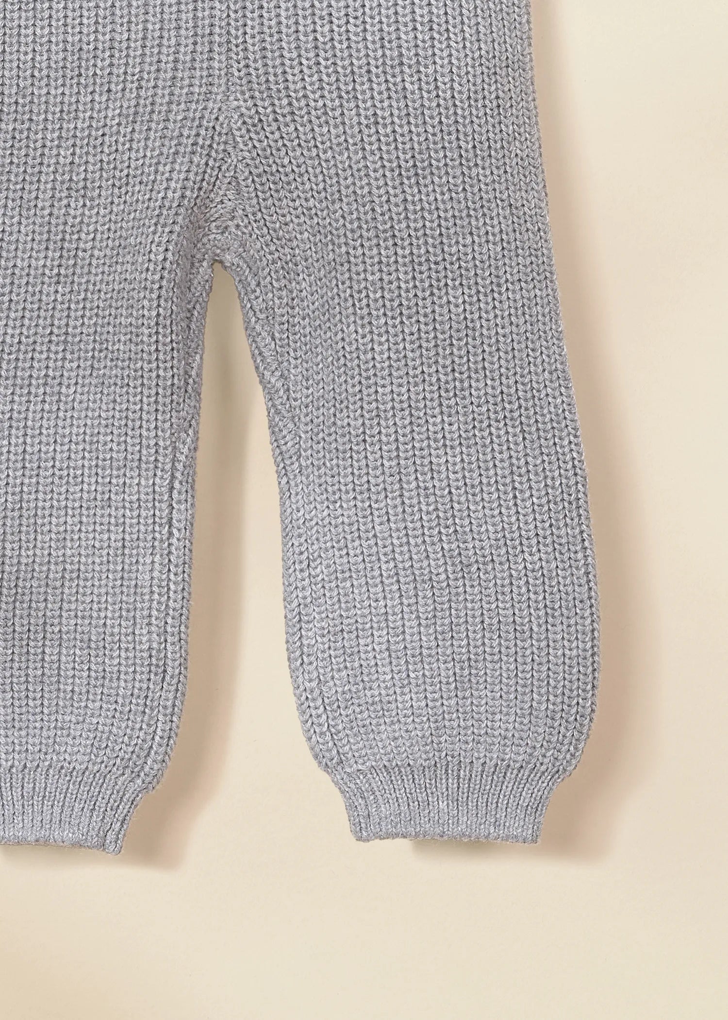 Image of Rib Knit Legging Grey 0-3m