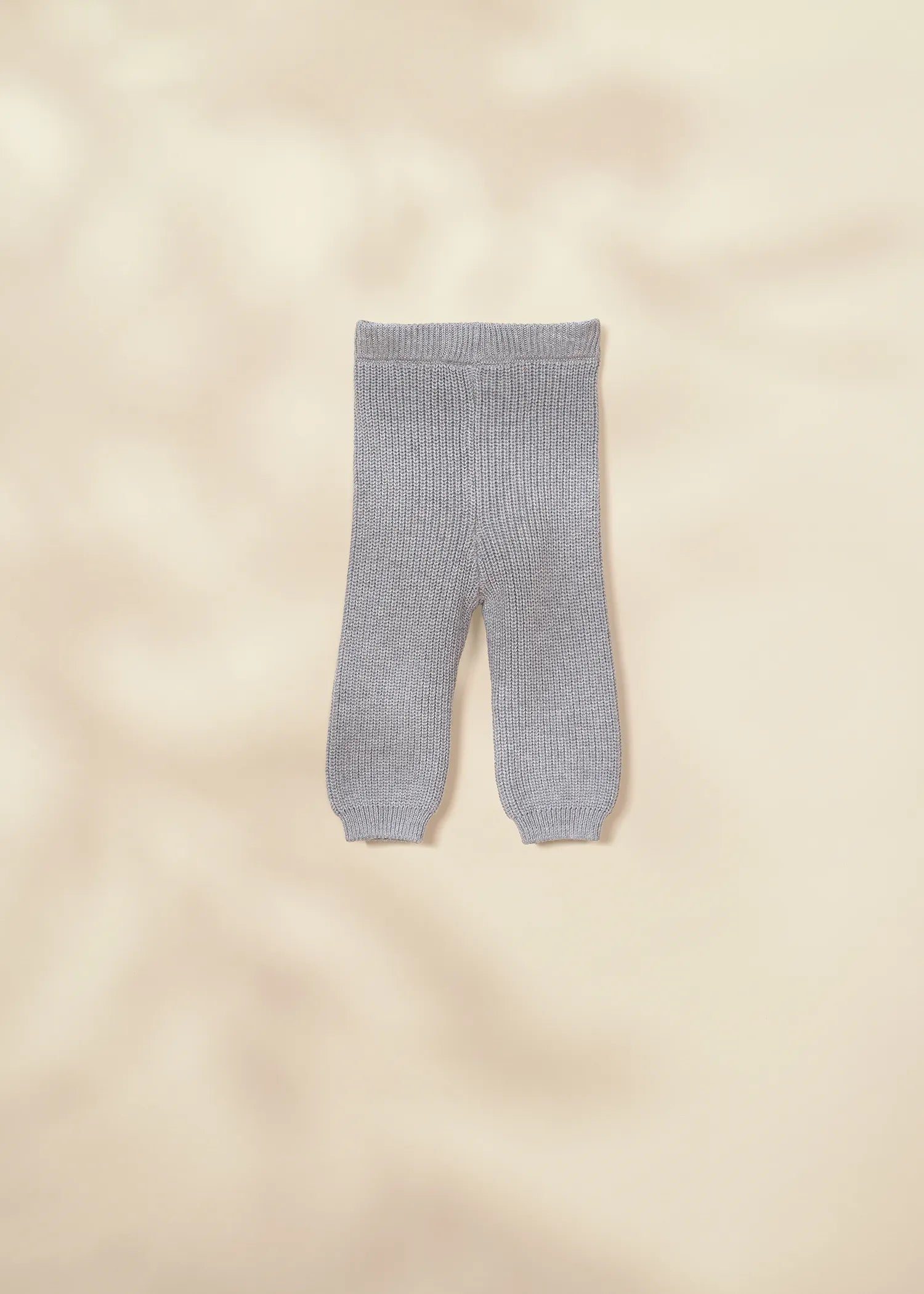 Image of Rib Knit Legging Grey 0-3m
