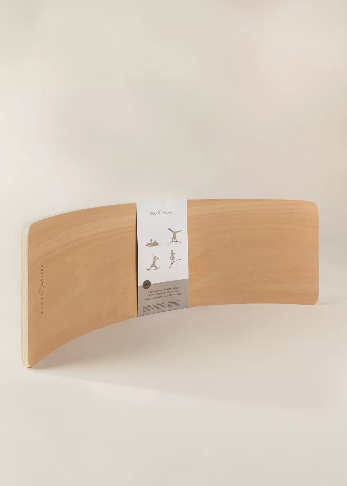 Image of Planche d'équilibre - Bois naturel