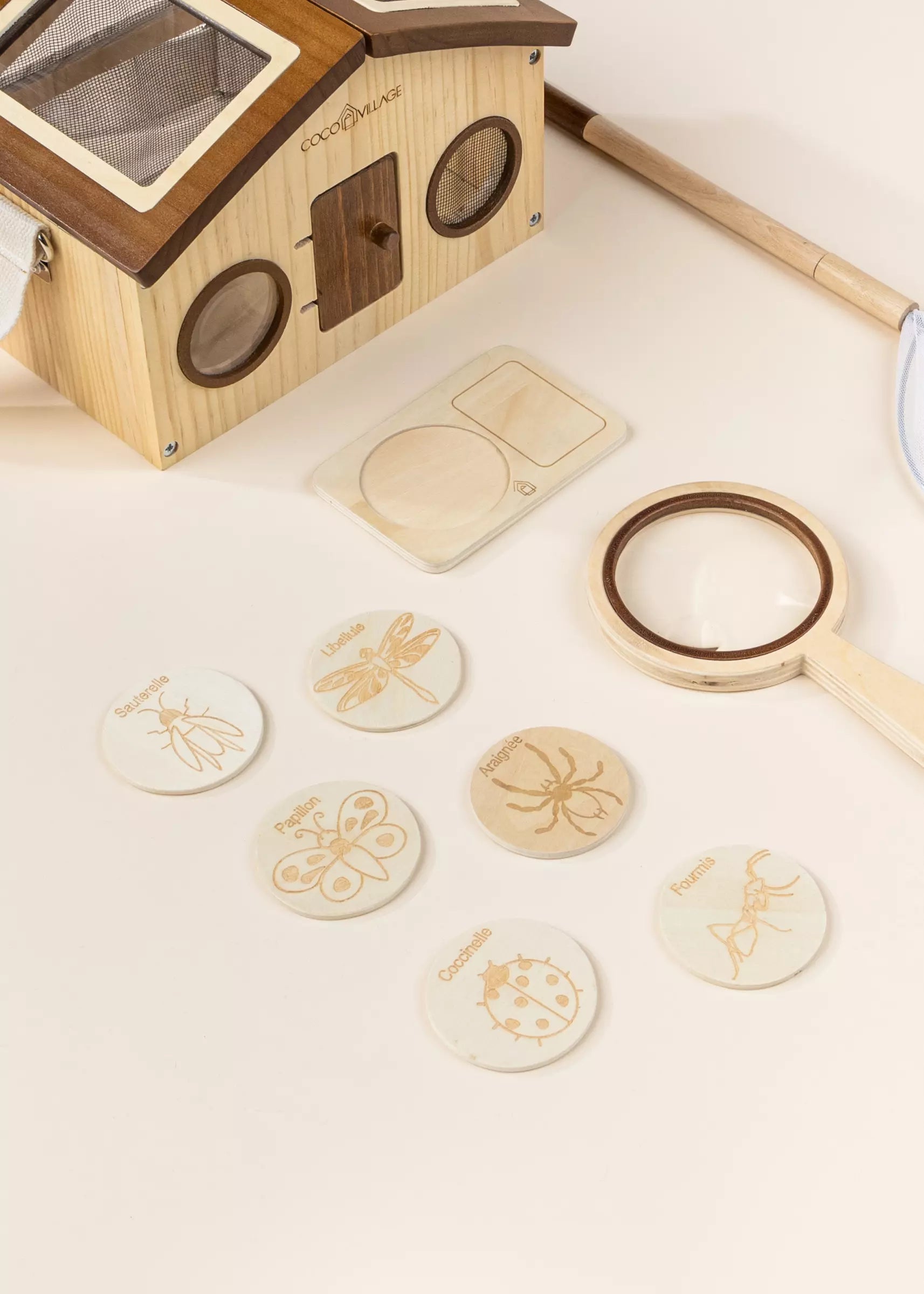 Image of Wooden Bug House & Exploration Set