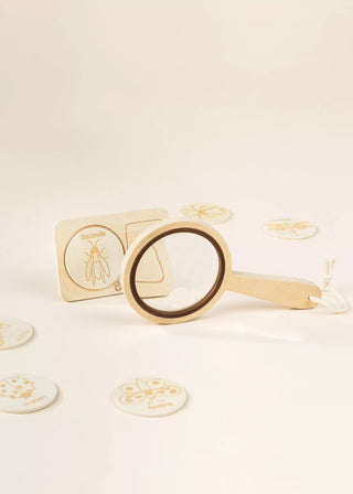 Wooden Bug House & Exploration Set
