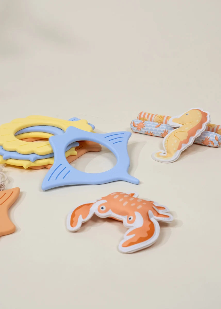 Image of Set of 3 Neoprene Diving Figures – Under the Sea