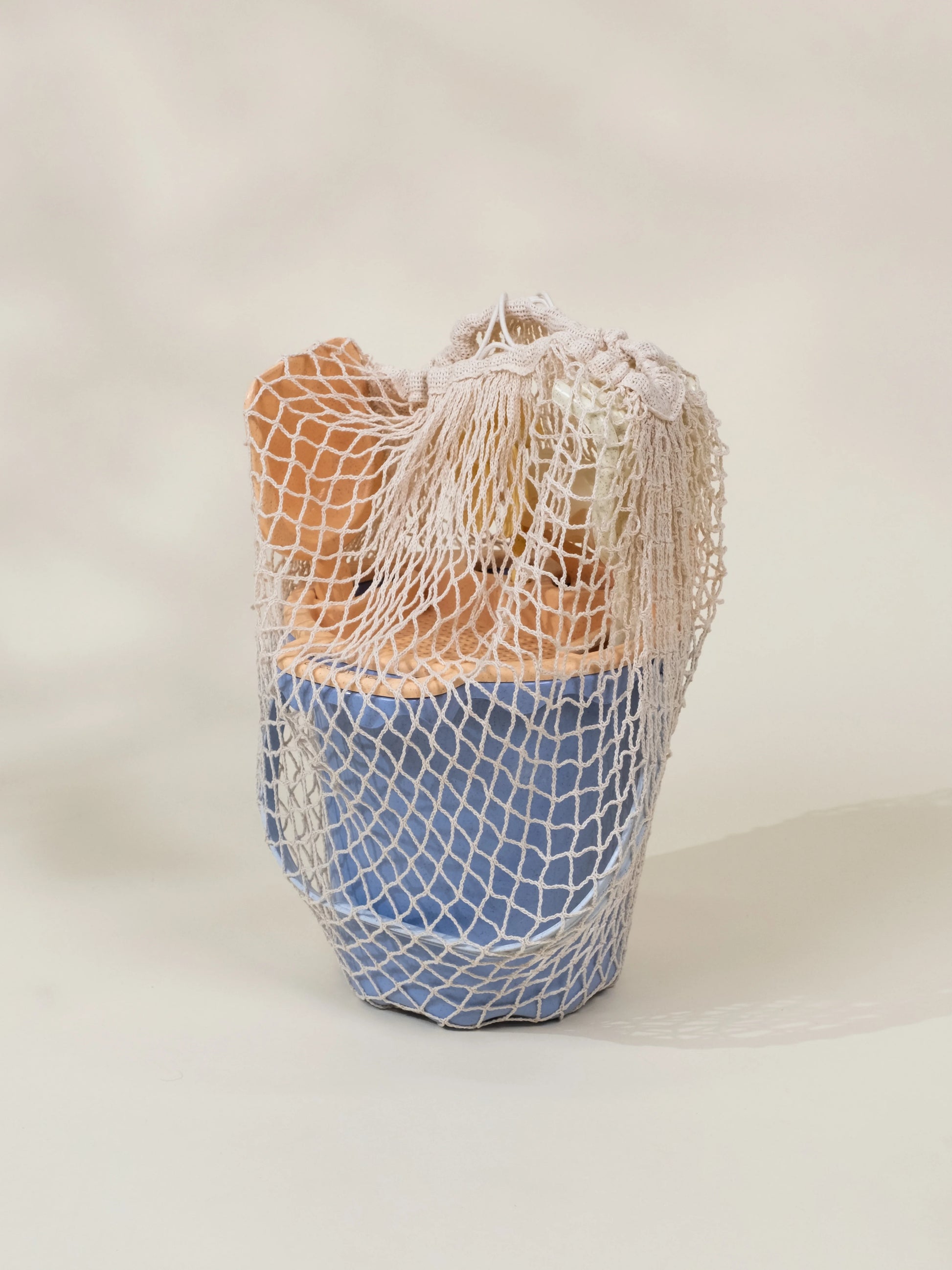 Oversized 6-Piece Wheat Straw Sand Toy Set – Bucket & Accessories