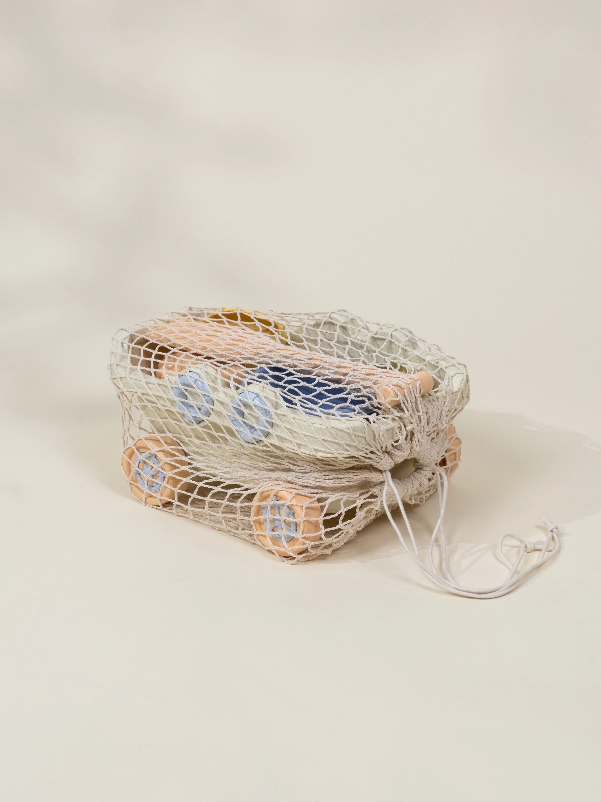 Oversized 6-Piece Wheat Straw Sand Toy Set – Wagon & Accessories