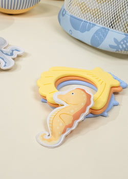 Set of 6 Silicone Diving Rings Pool Toys - Ocean – Coco Village