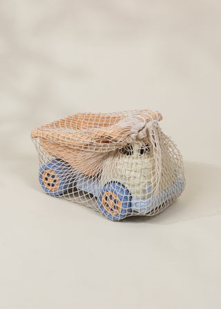 Ensemble de jouets de sable en paille de blé grand format 5 pièces – Camion benne et accessoires 