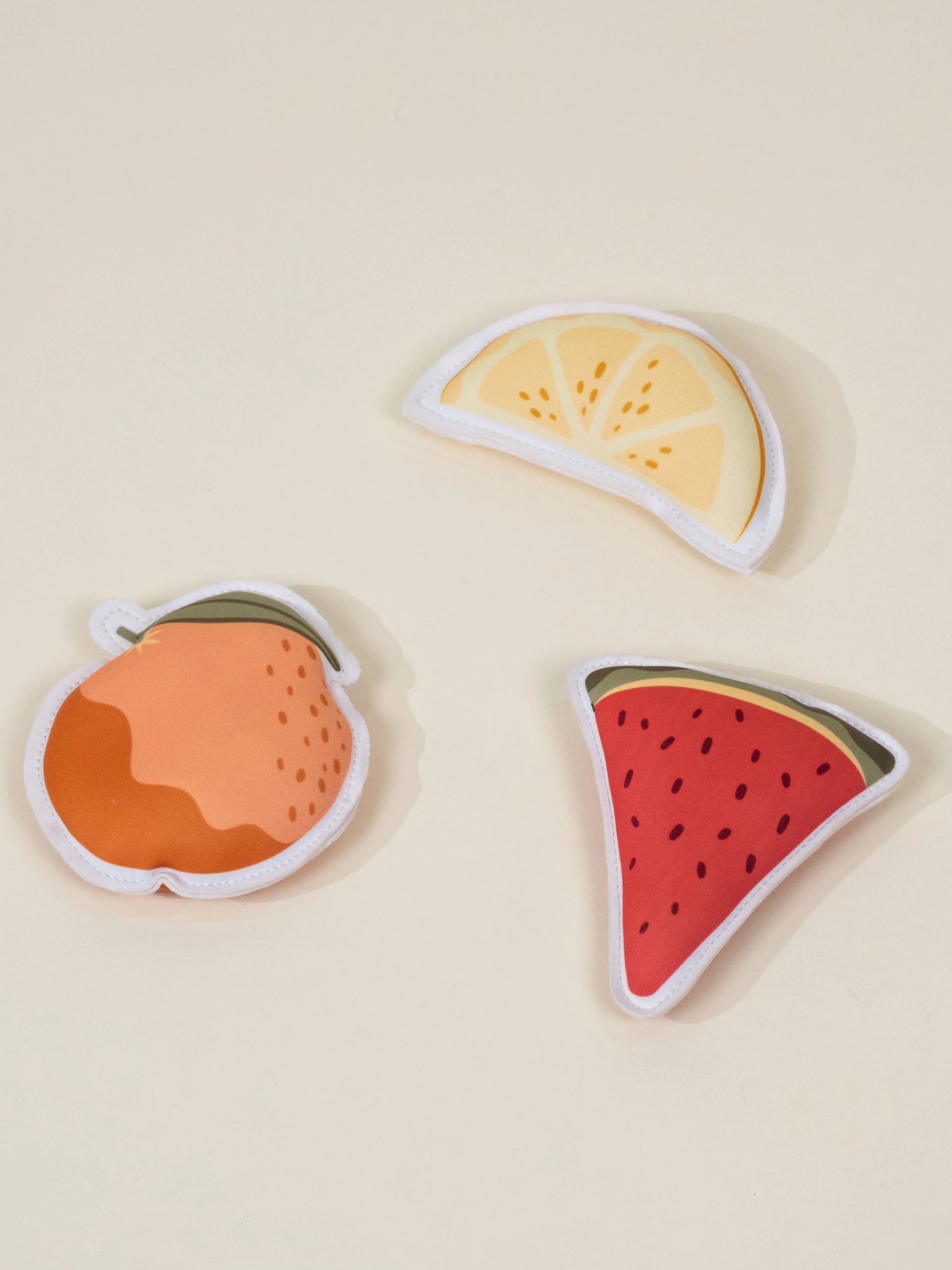 Set of 3 Neoprene Diving Figures – Summer Fruits