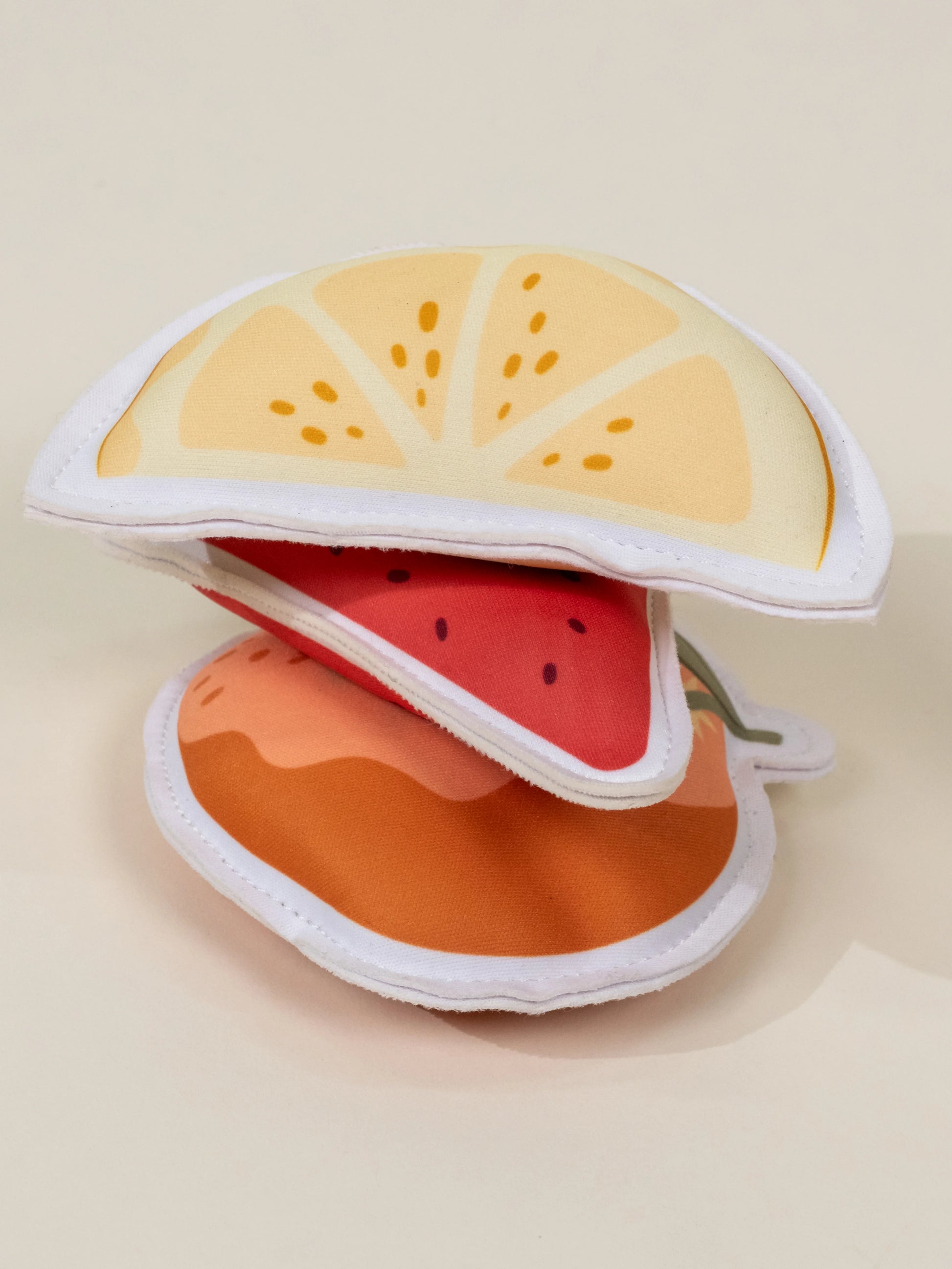 Set of 3 Neoprene Diving Figures – Summer Fruits