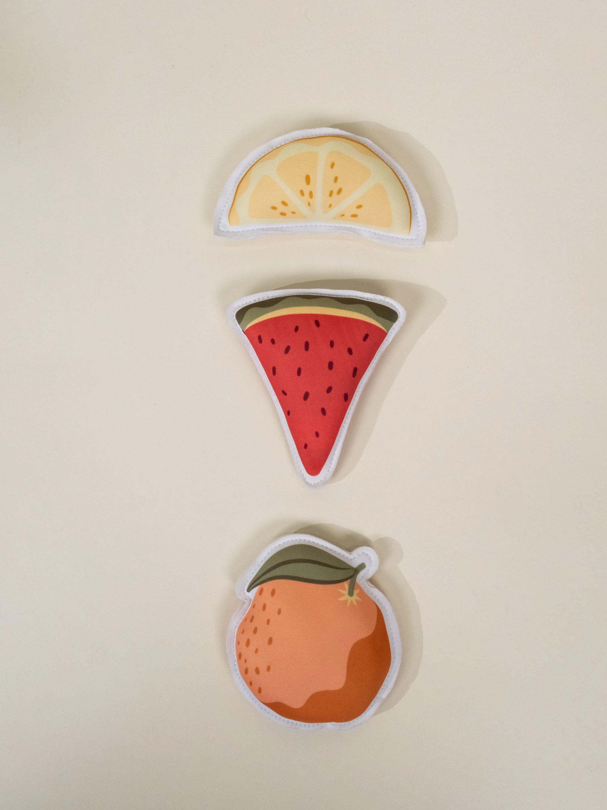 Set of 3 Neoprene Diving Figures – Summer Fruits