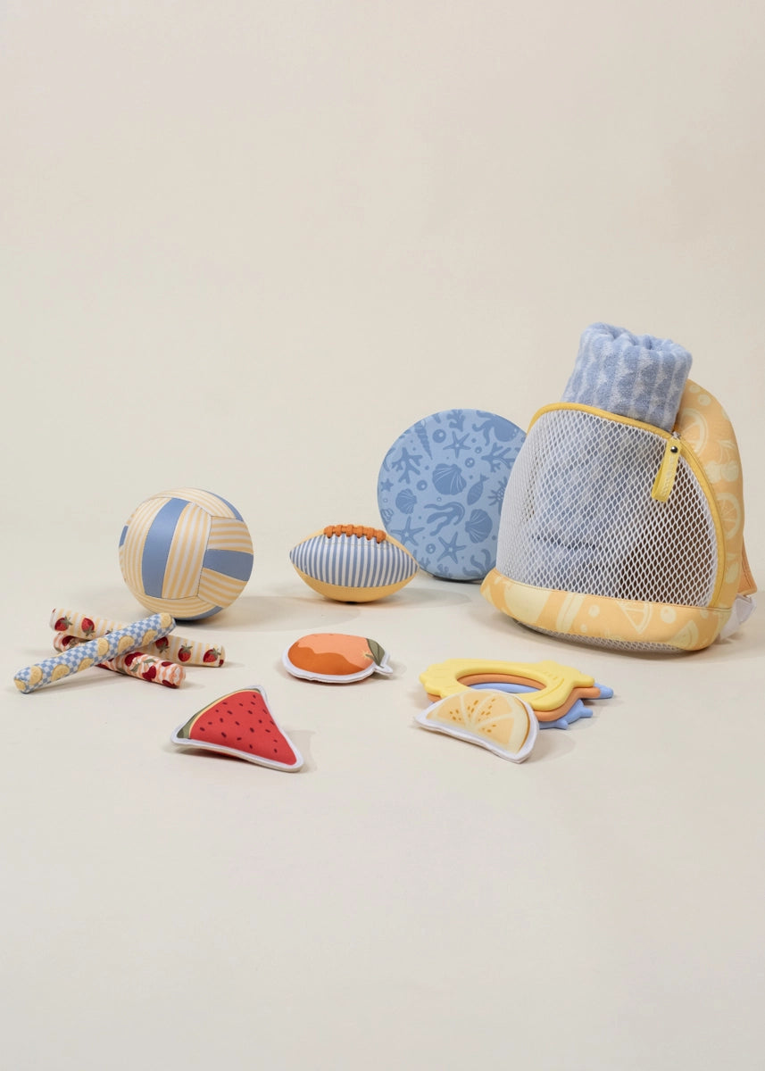 Image of Neoprene Pool Backpack – Summer Fruits