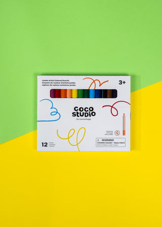 Set of 12 Jumbo Artist Colored Pencils